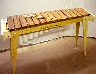 An affordable marimba with beautifully tuned notes