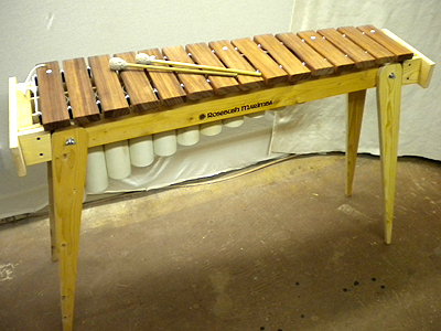 An affordable marimba with beautifully tuned notes.